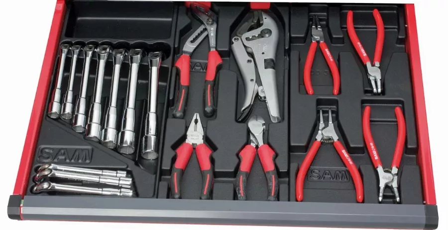 Composition De 166 Outils Pour Mécanique Poids Lourds En Module Abs 3/3 SAM - CP166A 6 Composition De 166 Outils Pour Mécanique Poids Lourds En Module Abs 3/3 SAM - CP166A – Image 4