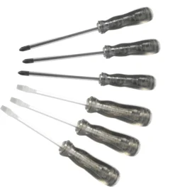 Jeu 6 Tournevis A Frapper Acetate Fente Et Pozidriv SAM - TCETPHJ6 -Stanley Magasin SAM05819 1