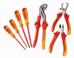 Jeu De 7 Outils Isoles 1000 Volts 3 Pinces + 4 Tournevis Vde SAM - ZTBPJ7 -Stanley Magasin SAM06105 2