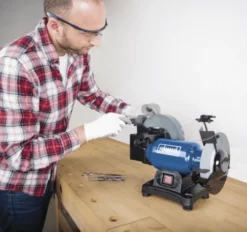 Touret Mixte BG200W SCHEPPACH - 230V 50Hz 250W - 5903105903 -Stanley Magasin SCHE0024 2