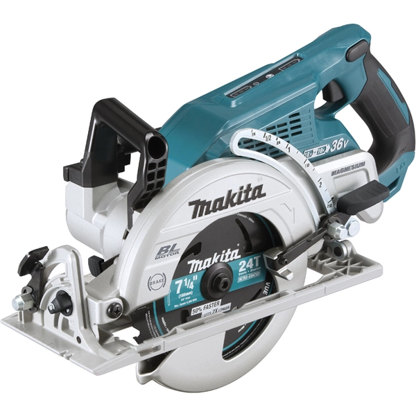 Scie Circulaire 36V Li-ion LXT Ø185mm MAKITA - Sans Batterie Ni Chargeur - DRS780Z 4 Scie Circulaire 36V Li-ion LXT Ø185mm MAKITA - Sans Batterie Ni Chargeur - DRS780Z – Image 2