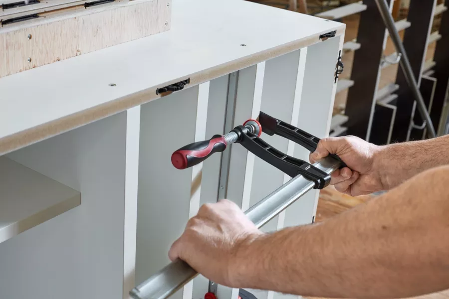 Serre-joint à Engrenage Gearklamp BESSEY - Serrage 450 Mm Saillie 60 Mm Rail 19 X 6 Mm - GK45 14 Serre-joint à Engrenage Gearklamp BESSEY - Serrage 450 Mm Saillie 60 Mm Rail 19 X 6 Mm - GK45 – Image 12