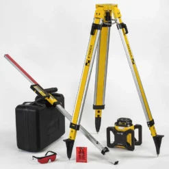 Laser Rotatif STABILA LAR 160 - Avec Trépied Bâtiment BST-S + Latte à Niveler NL - 19241