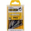 Stanley Lame De Vissage Longue Phillips Ph2 50mm - 10pieces - 1-68-992 -Stanley Magasin STAN0660 1