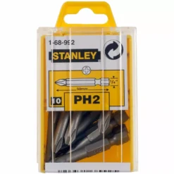 Stanley Lame De Vissage Longue Phillips Ph2 50mm - 10pieces - 1-68-992
