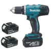 Perceuse Visseuse MAKITA 18V 3.0Ah + 3 Batteries, Chargeur, En Coffret - DDF453SFE3