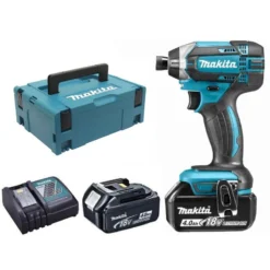 Visseuse à Chocs MAKITA 18V Li-Ion 4.0 Ah 165 Nm - 2 Batteries, Chargeur, Coffret - DTD152RMJ