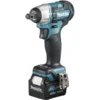 Boulonneuse à Chocs 12 V Li-Ion 4 Ah 165 Nm MAKITA - 2 Batteries + Chargeur - En Coffret - TW161DSMJ -Stanley Magasin VOA25097 1