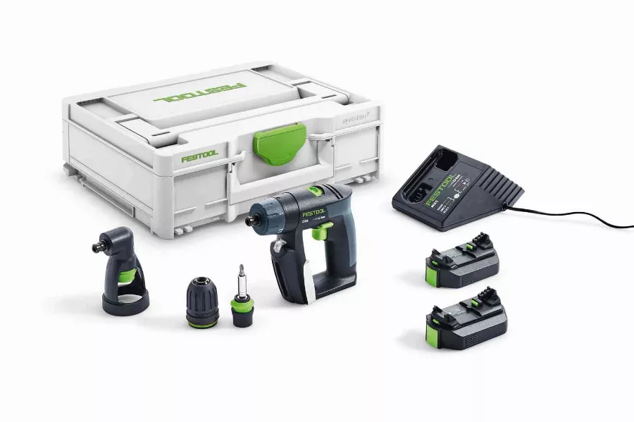 Perceuse Visseuse 10.8V CXS LI 2.6-Set 10mm FESTOOL + 2 Batteries - 576093 3 Perceuse Visseuse 10.8V CXS LI 2.6-Set 10mm FESTOOL + 2 Batteries - 576093