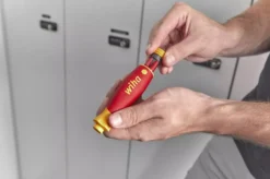 Tournevis Porte-embout WIHA PocketMax Isolé 1000V + 4 Embouts Isolés Slim - 45296 -Stanley Magasin anw sb283109040 pocketmax electric magazinentnahme 03 1