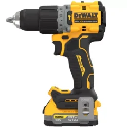 Perceuse Visseuse Percussion Compacte XR 18V 1.7Ah Li-Ion Brushless Powerstack DEWALT - DCD805E2T-QW -Stanley Magasin dcd805e2t 2
