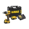 Perceuse-visseuse à Percussion DEWALT XR 18V 5Ah Li-Ion - DCD805P2T-QW -Stanley Magasin dcd805p2t k1