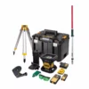 Niveau Laser Rotatif Double Pente XR 18V 2AH Li-Ion Faisceau Vert DEWALT - DCK379D1GND-QW