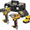 Kit 2 Outils XR 18V 5Ah Brushless Perceuse Visseuse Percussion DCD791 + Boulonneuse à Chocs DCF894 DEWALT - DCK2077P2T-QW -Stanley Magasin dew00252