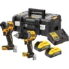 Kit 2 Outils DEWALT 2 Batteries 18V 5Ah POWERSTACK Perceuse à Percussion DCD805 + Visseuse à Chocs DCF850 - DCK2050H2T-QW -Stanley Magasin dewalt kit 2 outils 18v 5ah powerstack dcd805dcf850 dck2050h2t qw