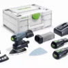 Ponceuse FESTOOL Delta Hybride DTSC 400 3,0 I-Plus - 2 Batteries 3.0 Ah 18V - Systainer SYS3 M 187 - 577508