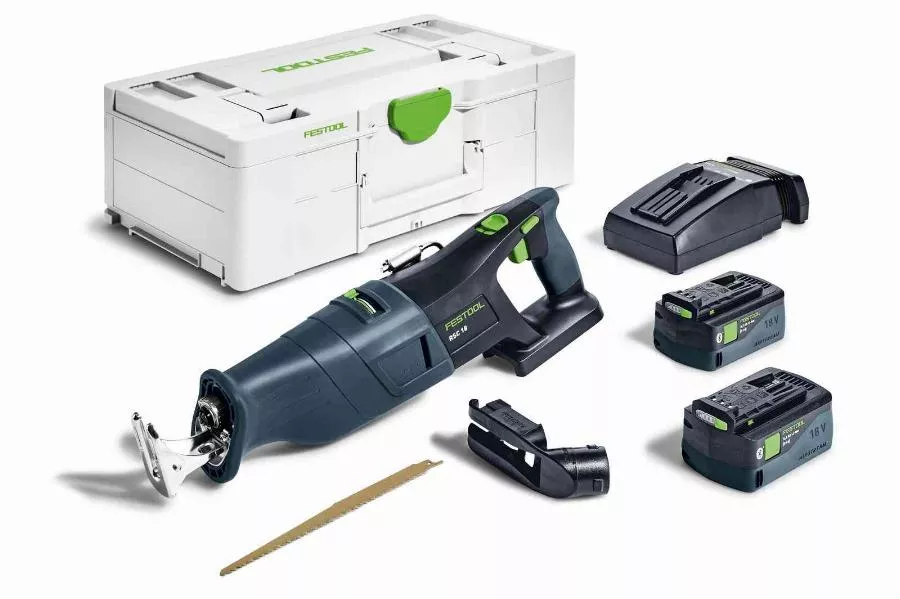 Scie Sabre Sans Fil RSC 18 5.0 EB-Plus FESTOOL + 2 Batteries 5.0 Ah - 576948 5 Scie Sabre Sans Fil RSC 18 5.0 EB-Plus FESTOOL + 2 Batteries 5.0 Ah - 576948 – Image 3