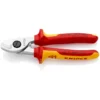 Coupe-câbles KNIPEX à Double Tranchants - Isolés 1000 V - Ø 15 Mm - 95 16 165 -Stanley Magasin im0006114