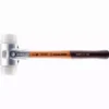 Maillet HALDER SIMPLEX Superplastique Avec Boîtier En Aluminium Et Manche En Bois - D=60 Mm - 3107.060