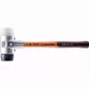 Maillet HALDER SIMPLEX Caoutchouc Chargé / Superplastique Avec Boîtier En Aluminium Et Manche En Bois - D=30 Mm - 3127.030 -Stanley Magasin im0008957 foto artgrp