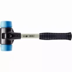 Maillet HALDER SIMPLEX TPE Souple Avec Boîtier En Fonte Malléable Renforcée Et Manche En Fibre De Verre - D=60 Mm - 3701.060
