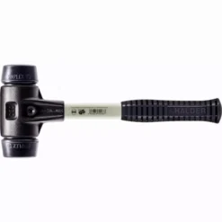 Maillet HALDER SIMPLEX Caoutchouc Chargé Avec Boîtier En Fonte Malléable Renforcée Et Manche En Fibre De Verre - D=60 Mm - 3702.060