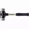 Maillet HALDER SIMPLEX TPE Moyen Avec Boîtier En Fonte Malléable Renforcée Et Manche En Fibre De Verre - D=80 Mm - 3703.080