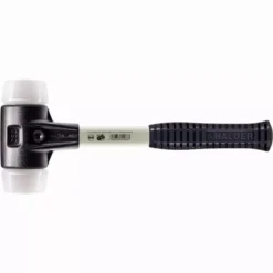 Maillet HALDER SIMPLEX Superplastique Avec Boîtier En Fonte Malléable Renforcée Et Manche En Fibre De Verre - D=50 Mm - 3707.050