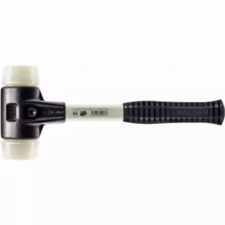 Maillet HALDER SIMPLEX Nylon Avec Boîtier En Fonte Malléable Renforcée Et Manche En Fibre De Verre - D=50 Mm - 3708.050