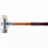 Maillet HALDER SIMPLEX TPE Moyen / Nylon Avec Boîtier En Aluminium Et Manche En Bois - D=30 Mm - 3138.030