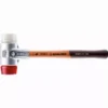 Maillet HALDER SIMPLEX Plastique / Superplastique Avec Boîtier En Aluminium Et Manche En Bois - D=50 Mm - 3167.050 -Stanley Magasin im0009093 foto artgrp