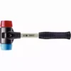 Maillet HALDER SIMPLEX TPE Souple /plastique Avec Boîtier En Fonte Malléable Renforcée Et Manche En Fibre De Verre - D=30 Mm - 3716.030