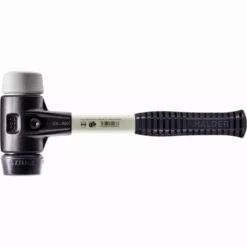 Maillet HALDER SIMPLEX Caoutchouc Chargé / TPE Moyen Avec Boîtier En Fonte Malléable Renforcée Et Manche En Fibre De Verre - D=60 Mm - 3723.060