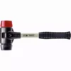 Maillet HALDER SIMPLEX Caoutchouc Chargé / Plastique Avec Boîtier En Fonte Malléable Renforcée Et Manche En Fibre De Verre - D=60 Mm - 3726.060