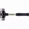 Maillet HALDER SIMPLEX TPE Moyen / Métal Doux Avec Boîtier En Fonte Malléable Renforcée Et Manche En Fibre De Verre - D=30 Mm - 3739.030