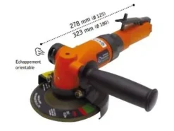 Meuleuse D'angle Industrie Ø125 Mm MAE - GP3565