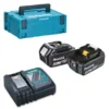 Pack Énergie MAKITA 18 V 6 Ah Li-Ion 2 Batteries BL1860B + 1 Chargeur + Coffret MAKPAC - 198116-4 1 Pack Énergie MAKITA 18 V 6 Ah Li-Ion 2 Batteries BL1860B + 1 Chargeur + Coffret MAKPAC - 198116-4 -Stanley Magasin mak0703