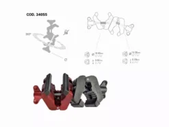 Pince Multiclamp Double Mobile PIHER Saillie 18-48 Mm - 34055 -Stanley Magasin multiclamp double 3