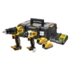 Pack Perceuse Visseuse à Percussion + Visseuse à Chocs 18V 1,7Ah Powerstack DEWALT - DCK2062E2T-QW -Stanley Magasin pack perceuse visseuse a percussion visseuse a chocs 18v 17ah powerstack dewalt dck2062e2t qw