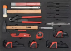 Servante 6 Tiroirs + 200 Outils De Maintenance Indus. SAM OUTILLAGE Modules Abs - 416-200SV 10 Servante 6 Tiroirs + 200 Outils De Maintenance Indus. SAM OUTILLAGE Modules Abs - 416-200SV -Stanley Magasin s 416 200mz 01 1