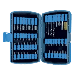 Coffret 56 Pièces Vissage Et Perçage LEMAN - 56056