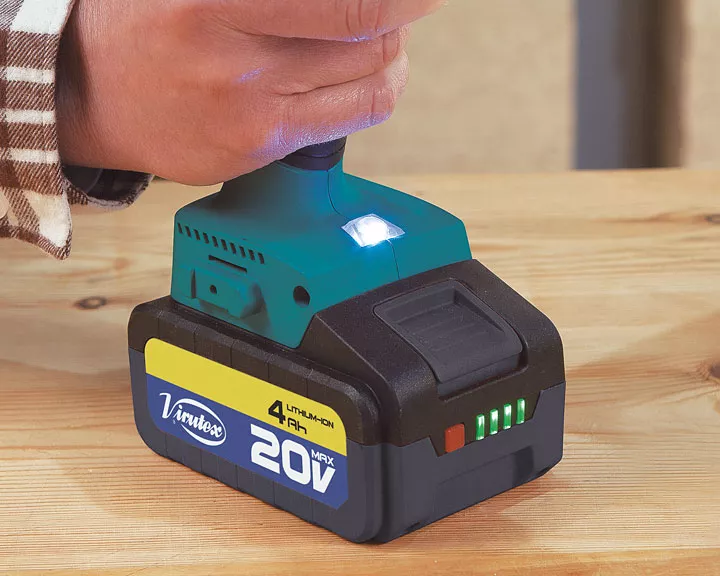 Perceuse Visseuse à Batterie ATB80P VIRUTEX - 4000200 5 Perceuse Visseuse à Batterie ATB80P VIRUTEX - 4000200 – Image 3